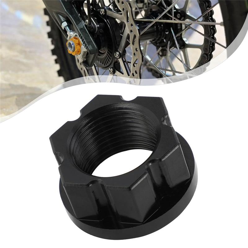 A28G-Rear Fork Axle Nut For Surron Ultra Bee Rear Wheel Axle Nuts Screws Dirt Bike Parts