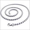 304 Stainless Steel Pearl Necklace - Titanium Steel Jewelry Chain with Pendant for Girls - DIY Cuban Chain Accessories