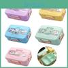 For Lunch Kids Box Cute Girls Boys School Child Leakproof Childrens Food Snack Boxes Storage With Compartments Bento Container