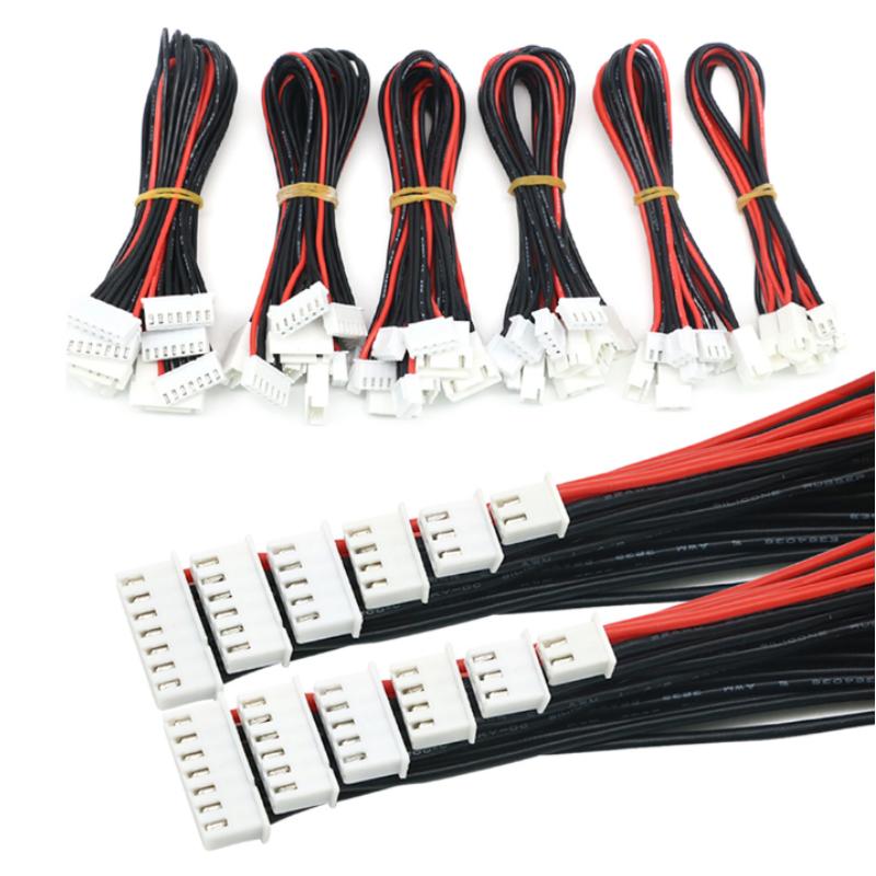5pct/lot JST-XH 2S/3S/4S/5S/6S/7S/8S 10CM 22AWG Lipo Battery Balance Charger Cable For RC model Balance Connector Plug Wire