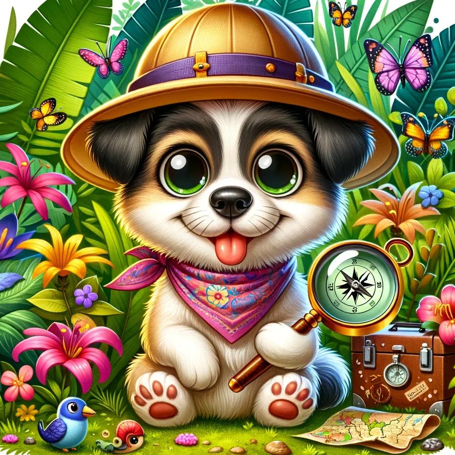 

5D DIY Алмазная вышивка Собака Новое поступление Картина Животное Картина Стразы Мозаика Мультфильм Ребенок Подарок Full Round 20x20CM