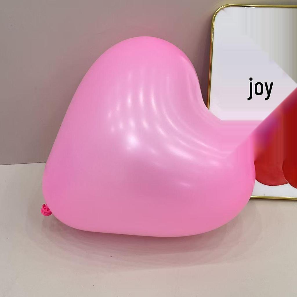 Cross Love Heart Balloons: 6-inch, 10-inch, 12-inch Heart-Shaped Balloons for Weddings and Birthdays
