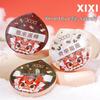 Xixi Qi Le Long Soft Dual-Use Air Puff for Wet/Dry Fine Powder, Minimal Absorption, Bouncy GJ-95