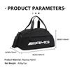 FFYE5 Car Logo Travel Storage Bag Portable Sports Fitness Pouches For Mercedes Benz AMG A B C E S G Class A180 CLK CLA GLE GLC W212