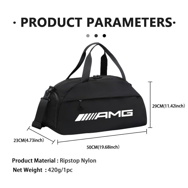 FFYE5 Car Logo Travel Storage Bag Portable Sports Fitness Pouches For Mercedes Benz AMG A B C E S G Class A180 CLK CLA GLE GLC W212