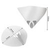 Funnel Industrial Conical Fine Mesh Paper Funnel Paint Strainers Mesh Filter Coating Filtration