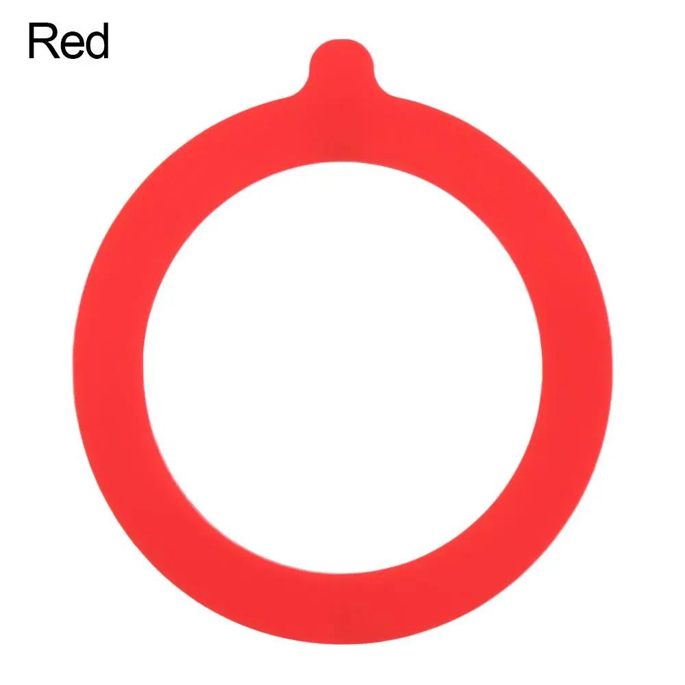 1Pc Leakproof Silicone Replacement Gasket Seals Reusable Seals Mason Jars O Rings Gaskets Rubber Sealings Canning Cup Accessory