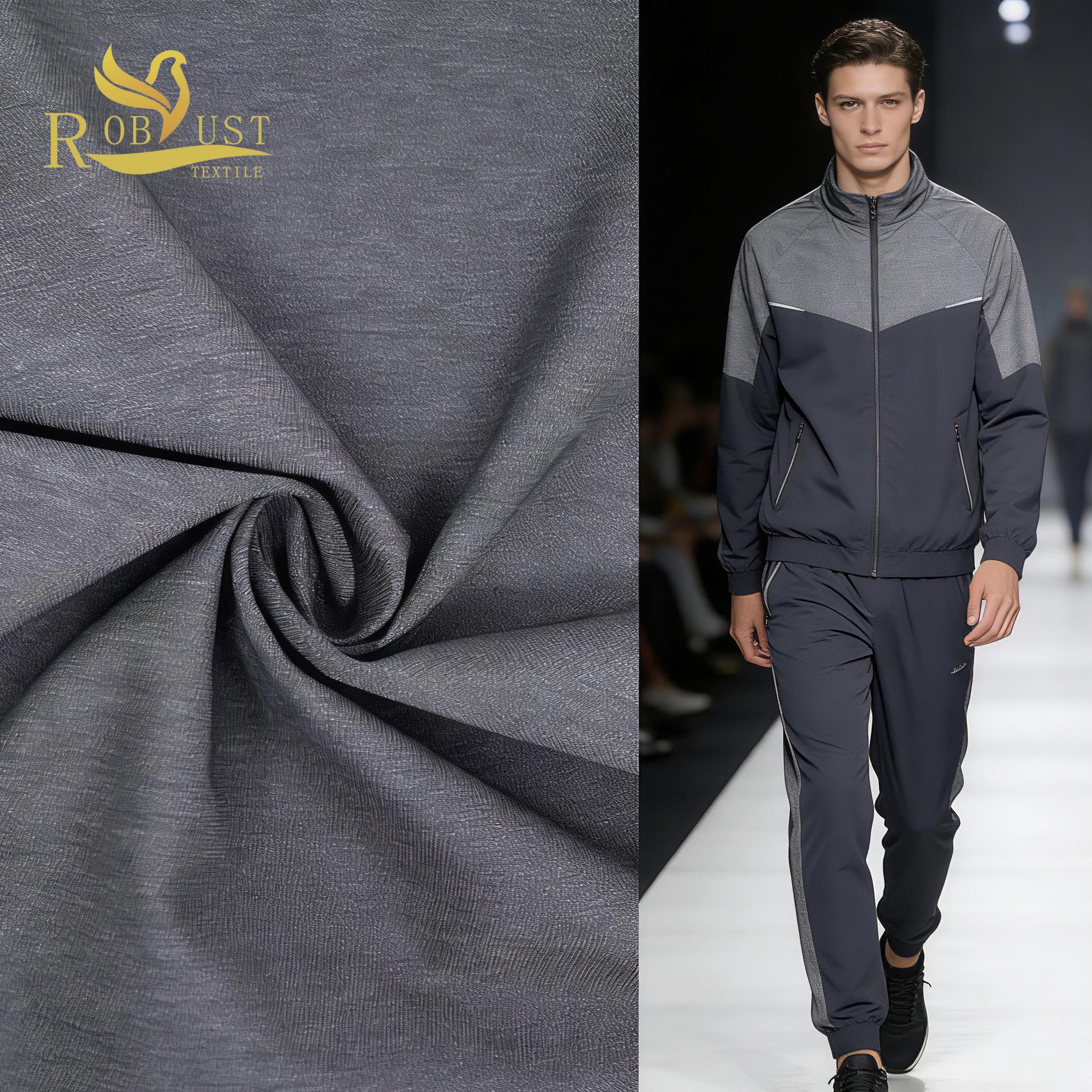 Jin Di Two-Color Stretch Twill Sportswear Fabric - Four-Way Stretch