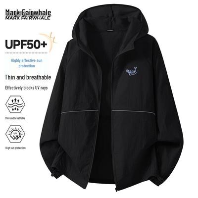 Herren Kapuzenjacke Leichte Sonnenschutzkleidung
