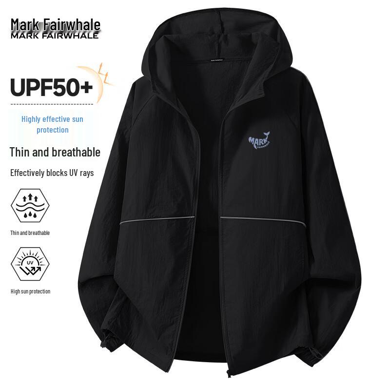 

Mark Fairwhale Men s Hooded Lightweight Sun Protection Jacket 3XL