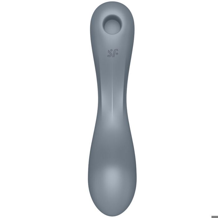 Stimulateur - Satisfyer - Curvy Trinity 1 - Silicone médical - Rechargeable - Étanche IPX7