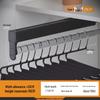 Telescopic Pull-Out Trouser Rack for Wardrobes