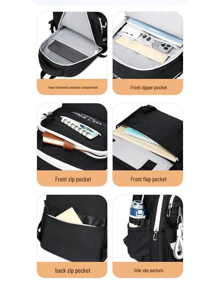 Vielseitiger Leichter Schulrucksack für Oberstufenschüler