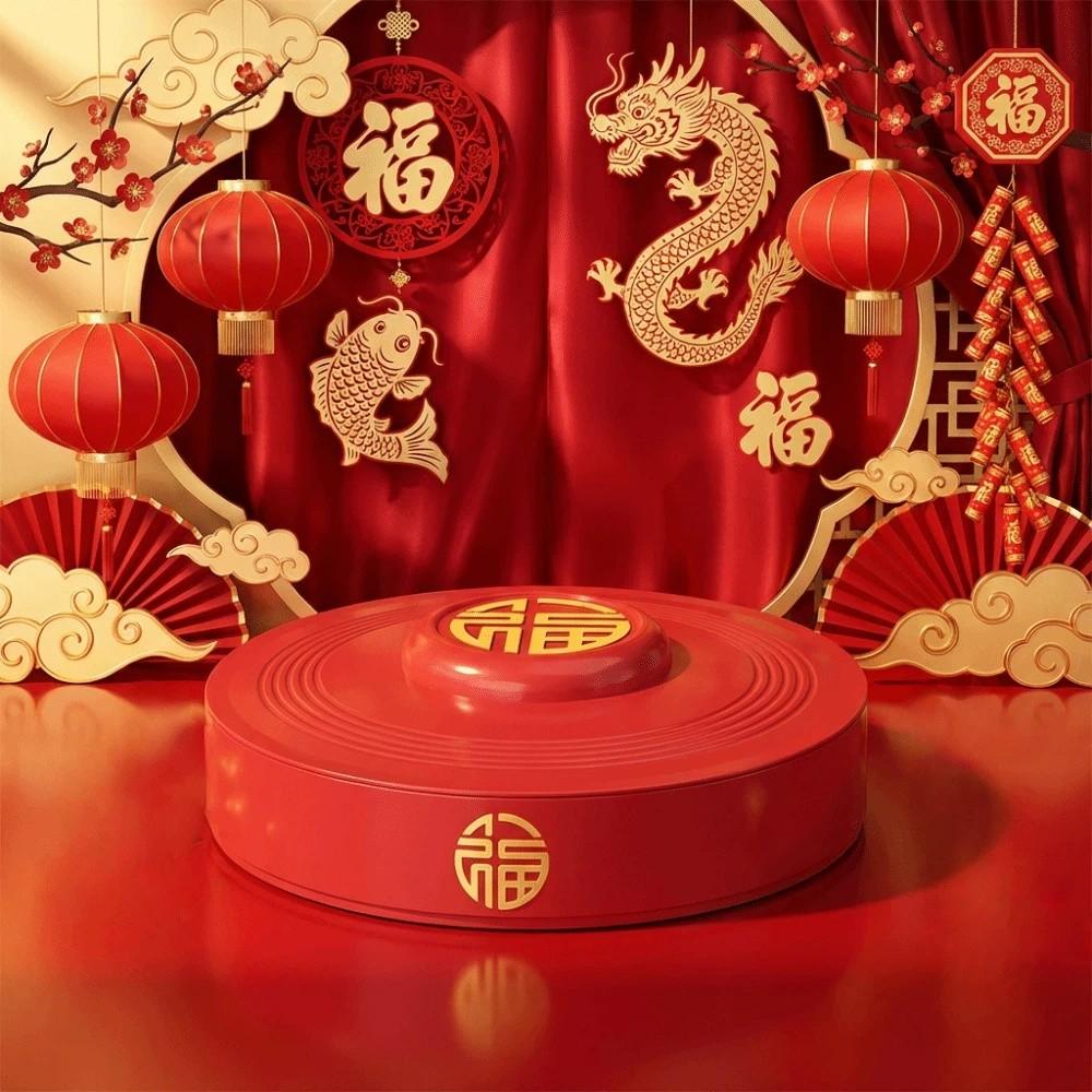8-Compartment Nut Serving Tray 2 Layers Biscuit Fruit Plate New Year Decoration Candy Box  Wedding
