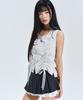 Zero Planet Julia Pleated Skirt Pants [Grey]
