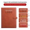 A4 Magnetic Leather Document Folder: Multifunctional Business Manager with Custom Logo