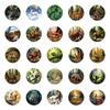 50 Retro Style Forest Realistic Animal Adventure Stickers Waterproof Decorative Stickers