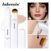 Dual-Ended White Color Changing Foundation Stick with Brush Makeup Smoothly Blending Moisturizing Brightening for All Skin Type