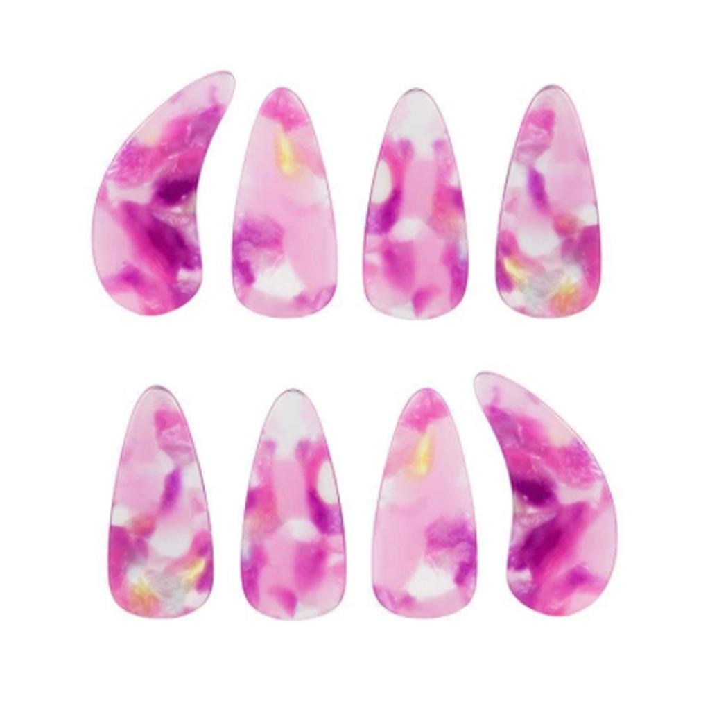 Guqin Nails Professional-Grade Nail Tips for Adults and Children Multicolored Nail Tips for Playing The Guqin and Guzheng Artificial Nails