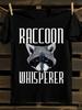 S Raccoon Whisperer T-Shirt Mens Tshirt Womens Tshirts with Letters Print Short Sleeves T-Shirt Casual Street Tee Shirt Top