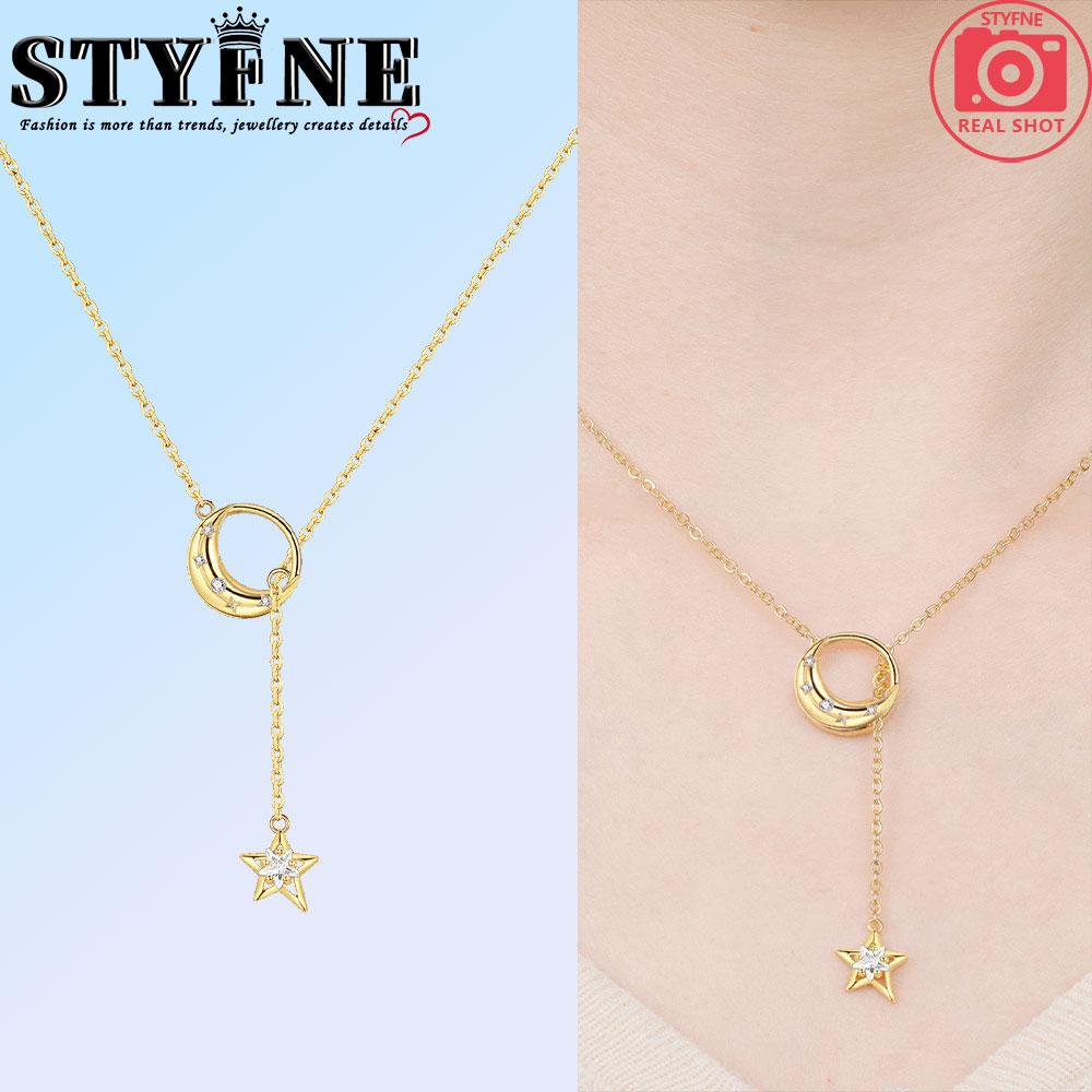 

Bnecklacecherry Blossom Butterfly Star Moon Y Pendant Necklace For Women S Necklace Elegant Anniversary Birthday