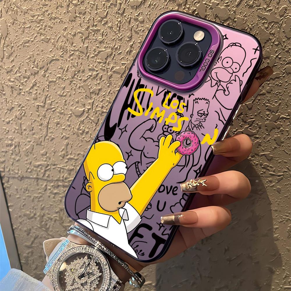 Funny Cartoon S-Simpsons Phone Case for Xiaomi Redmi Note 7 8 9 9S 10 11 12 13 14 15 Pro Plus 4G 5G Anti Fall Matte Back Cover