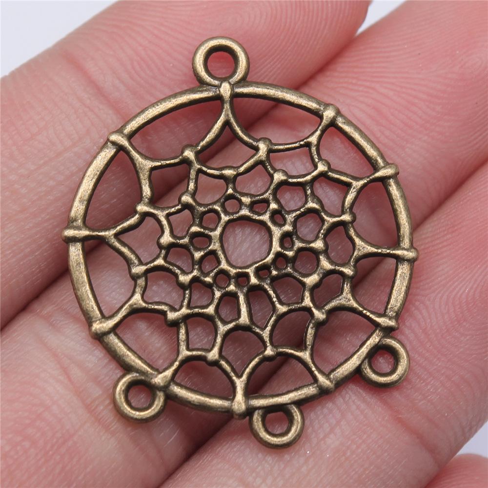 10pcs Dreamcatcher Chams Dream Catcher Pendant Necklaces Earrings Jewelry Making Accessories