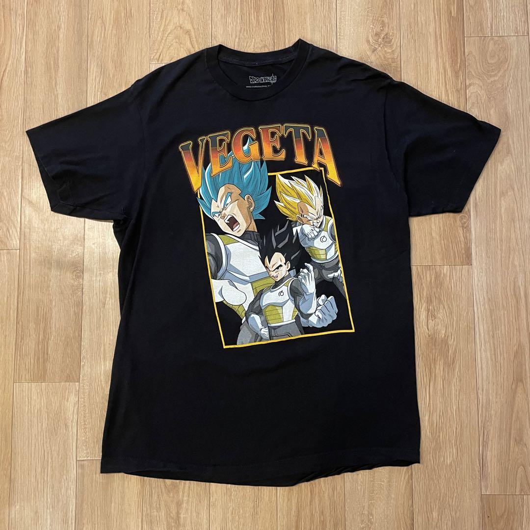 

[USED] Dragon Pole Super Vegeta T-shirt black Mexico