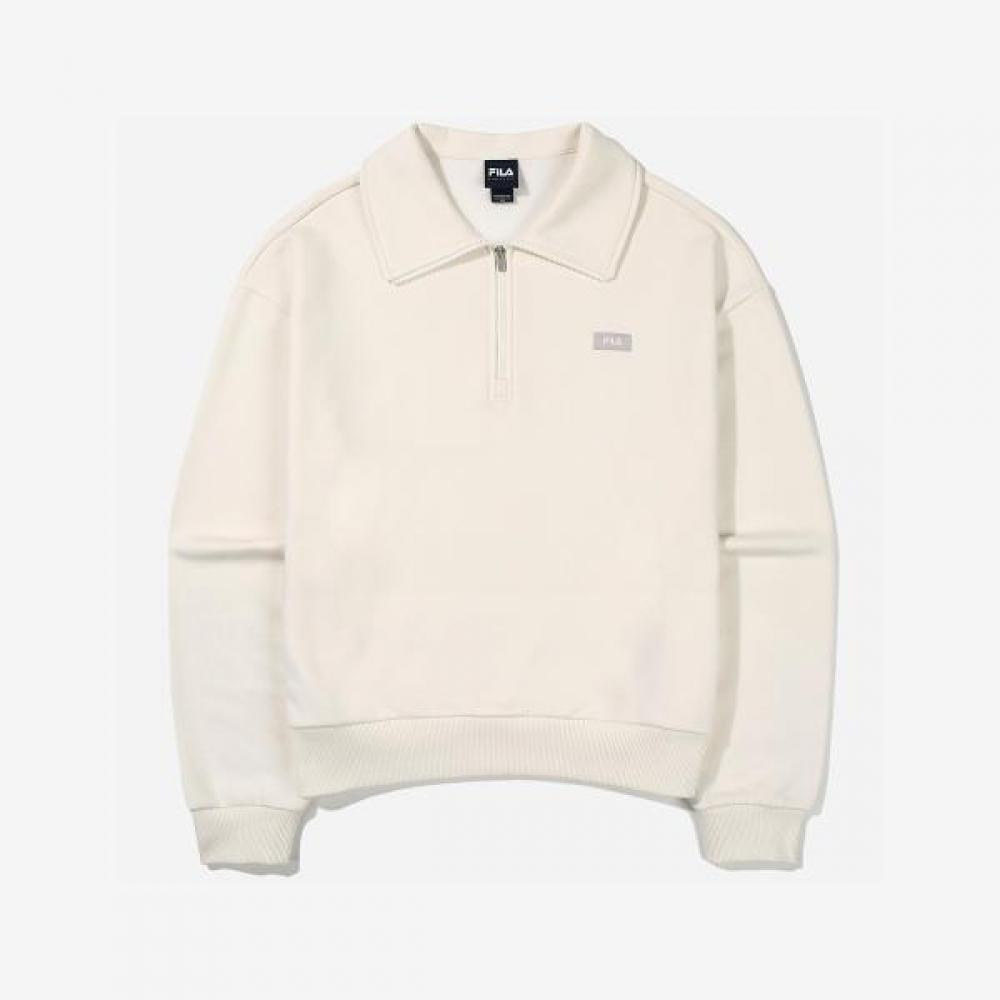Fila Basic Half Zip Sweatshirt white/85