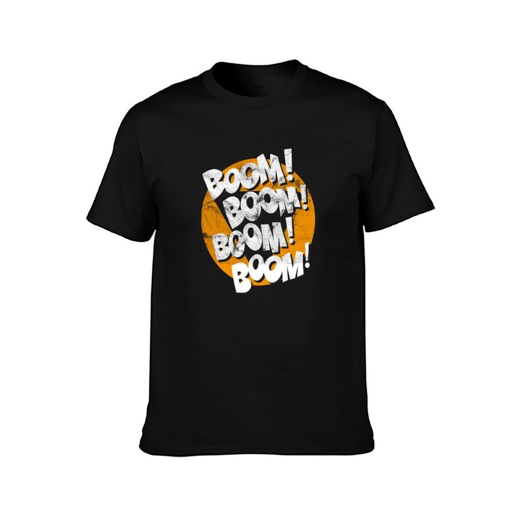 Boom Boom Boom TShirt Cotton T Shirts Man 100 T Shirts Designer TShirt