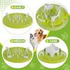 Slow Feeder Easy to Clean Gradual Feeding Pet Feeder Promoting Digestion for Pet, Slow Food Bowl ABS Interactive Anti Slip Pet