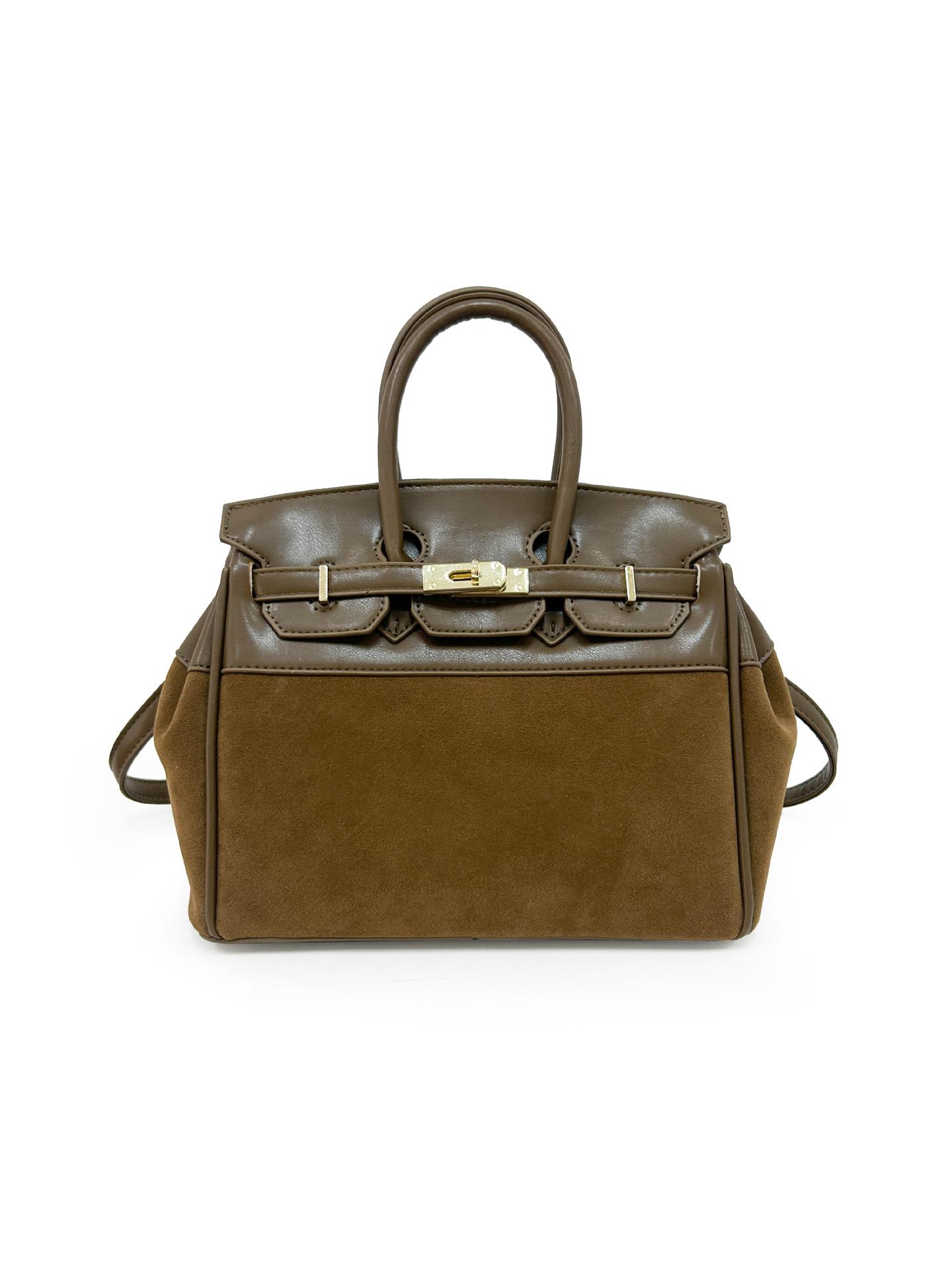 

Нова висококласна сумка матова контрастна платинова сумка портативна на плече месенджер жіноча сумка