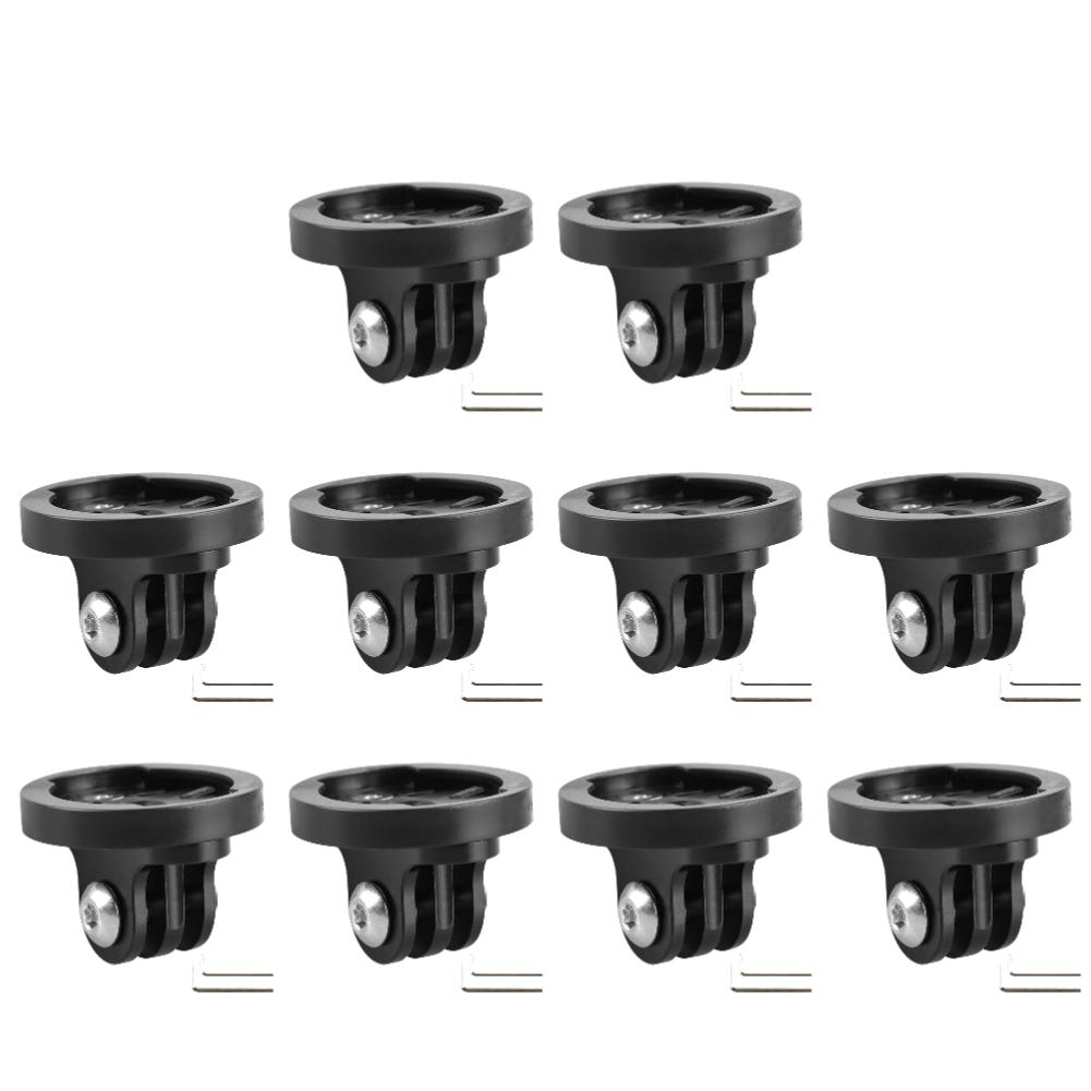 1PC Bike Computer Mount Bicycle Camera Headlight Holder Adapter for Garmin for Gopro Bracket Adapter Fixing Base Connecting Seat