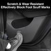 Heenvn For Tesla Model Y L 2025-2026 Car Door Anti-Kick Pads Leather Side Door Panel Protector Anti-scratch Interior Decoration