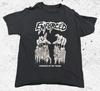 Enforced Band Hanged By My Hand Cotton Black Unisex T Shirt
