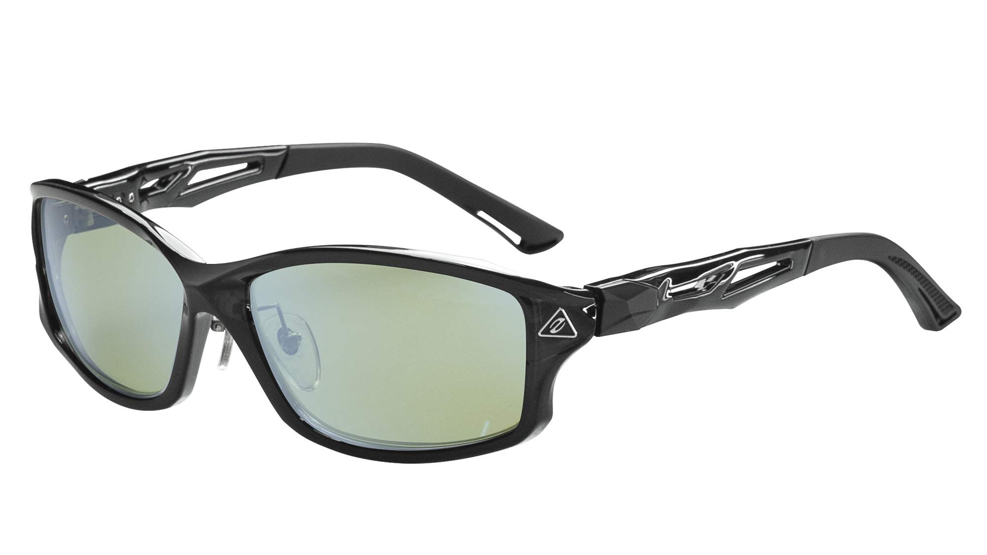 

Zeque Polarized Sunglasses STELTH Clear Black EASE MIRROR F-1924 GREEN/BLUE