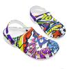 Women Men Printed EVA Clogs Lightweight Breathable Slip On Garden Beach Pool Bathroom Home Casual Sandals Indoor Outdoor Wear
