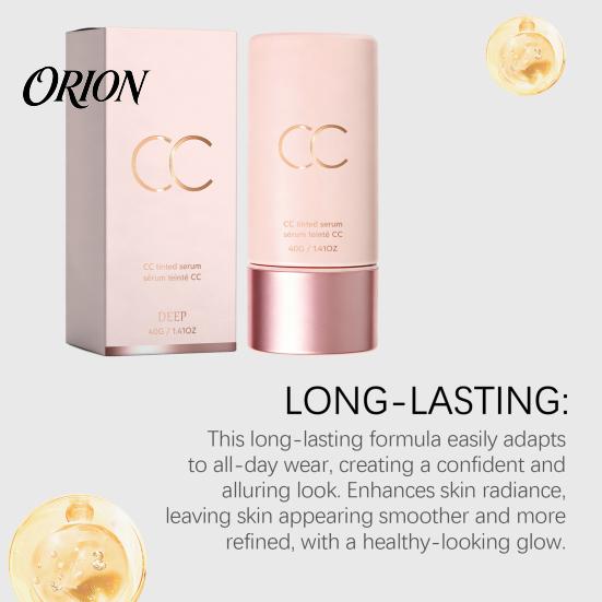 Natural CC Cream 40G Color Correcting Tinted Cream, Lightweight Buildable Coverage Hydrating Beauty Facial Skin Tone Balancing Moisturizing Face