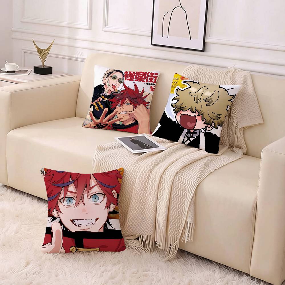 G-Gokurakugai Alma Pillow Case Cushion Cover Throw Pillow Case For Car Sofa