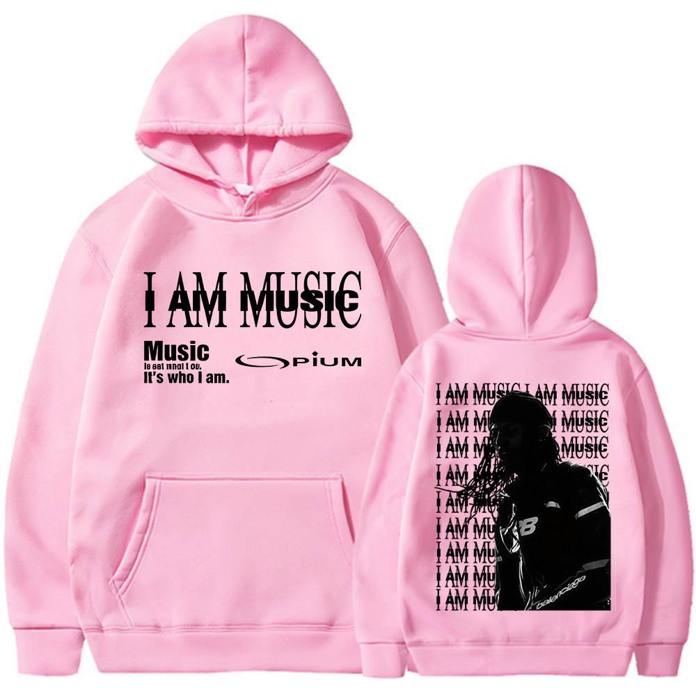 Rapper Playboi Carti I AM MUSIC Hoodies Opium Ken Carson Narcissist Long Sleeve Sweatshirt Men Women Hip Hop Oversized Pullovers