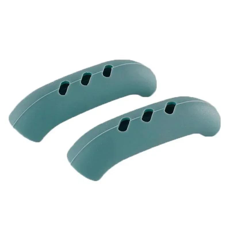 2Pc Silicone Pan Handle Cover Heat Insulation Covers Pot Ear Clip Steamer Casserole PanHandle Holder Non-slip Home Kitchen Tools