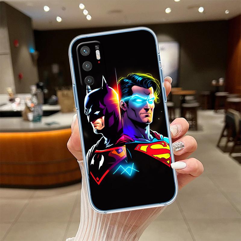 

NH41 Superman Transparent Phone Case for Samsung Galaxy A04 A04S A14 A23 A34 A54 M23 M33 M52 M53 Galaxy A04s