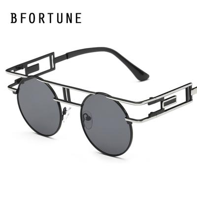 Occhiali da sole rotondi vintage Donna Uomo Designer di marca Unisex Retro UV400 Shades Occhiali da sole classici