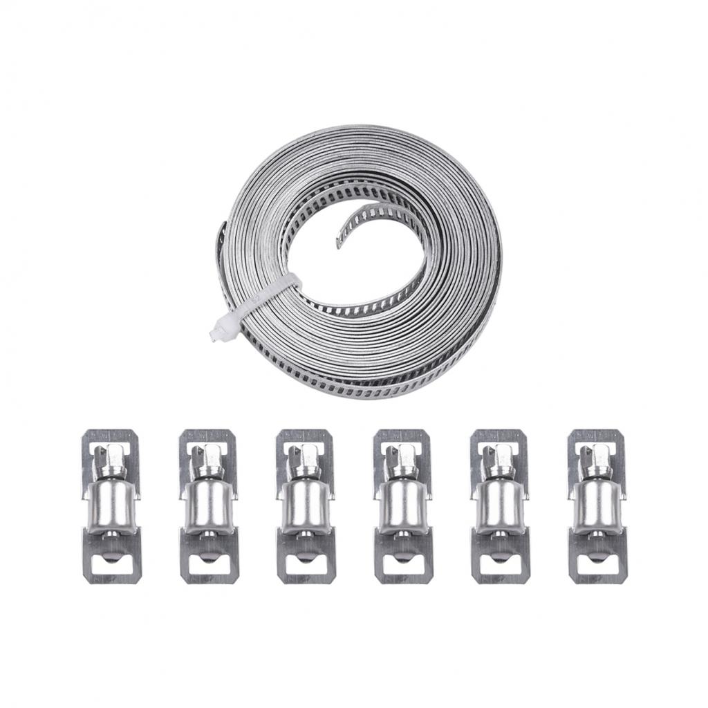 6 Fasteners Steel Clamp Hose Clamps Range Stainless