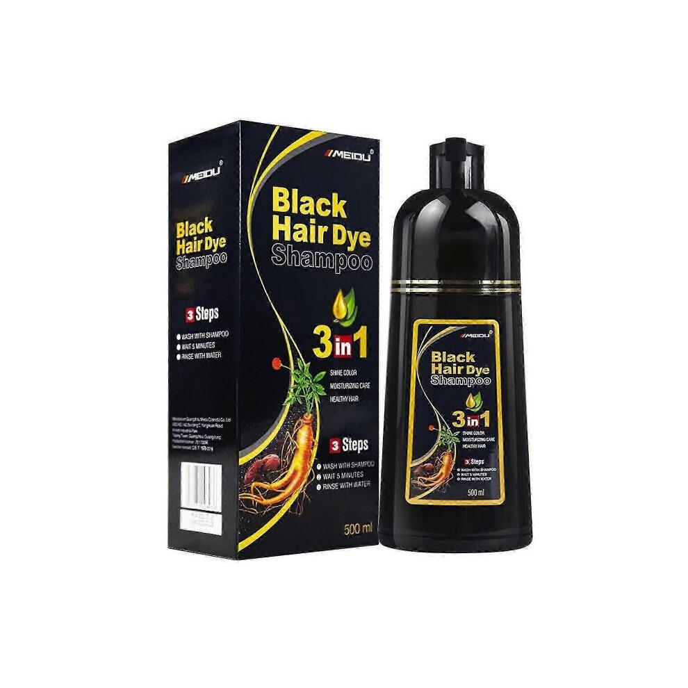 Meidu Botanischer Extrakt Haarfarbe 500ml Schwarz