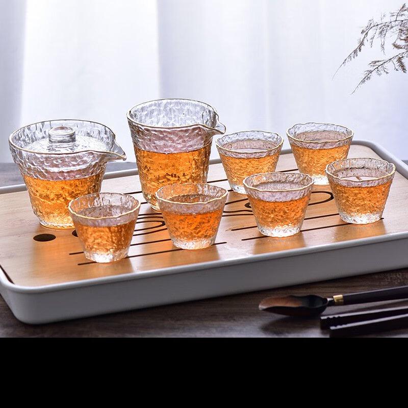 ZISIZ Glass Gaiwan Tea Set