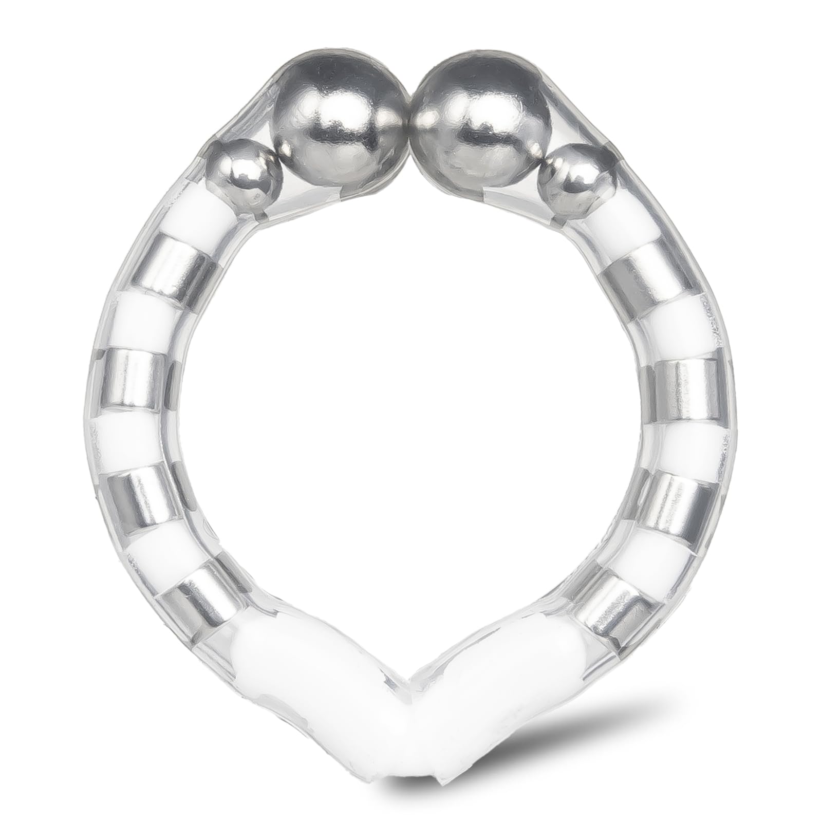 Calibauer Gorilla Strong Temporary Ring Маленькое кольцо для пениса Сделано в Японии Оснащено неодимовым магнитом Кольцо для пениса Товары для взрослых (белый)
