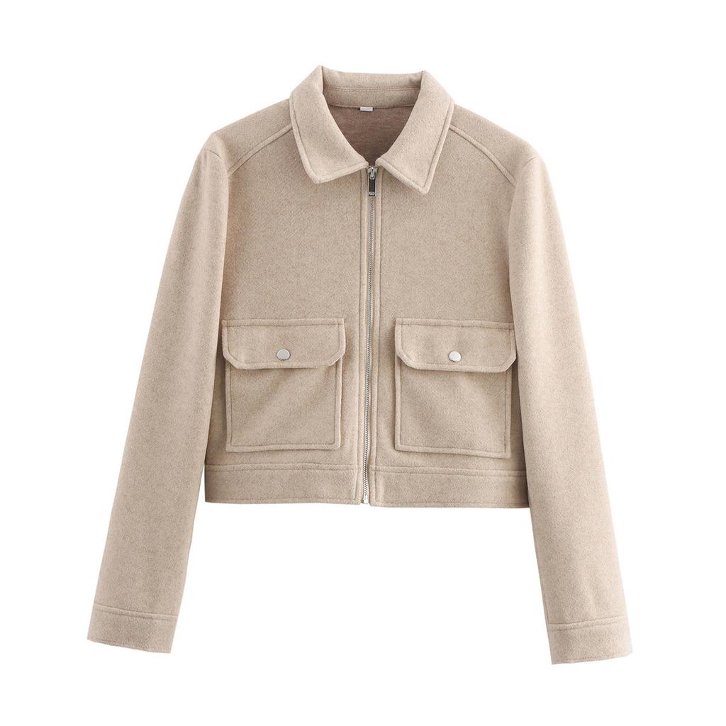 European and American Style, New Women's Clothing, Fashionable, Casual, Versatile 6-color Tweed Jacket