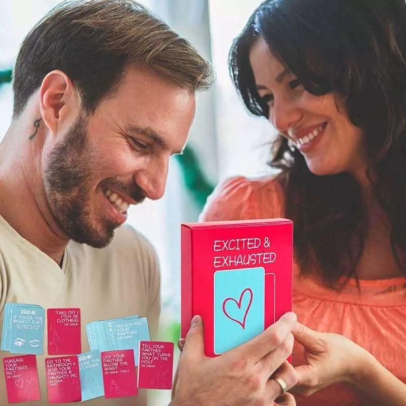 A Year Of Sex All-english Crazy Couples Game Cards Bedroom Flirting Excitement