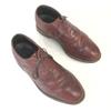 80s-90s Dexter Saddle Balmoral Plain Toe Shoes 7.5WW 25.5cm Brown(USED)